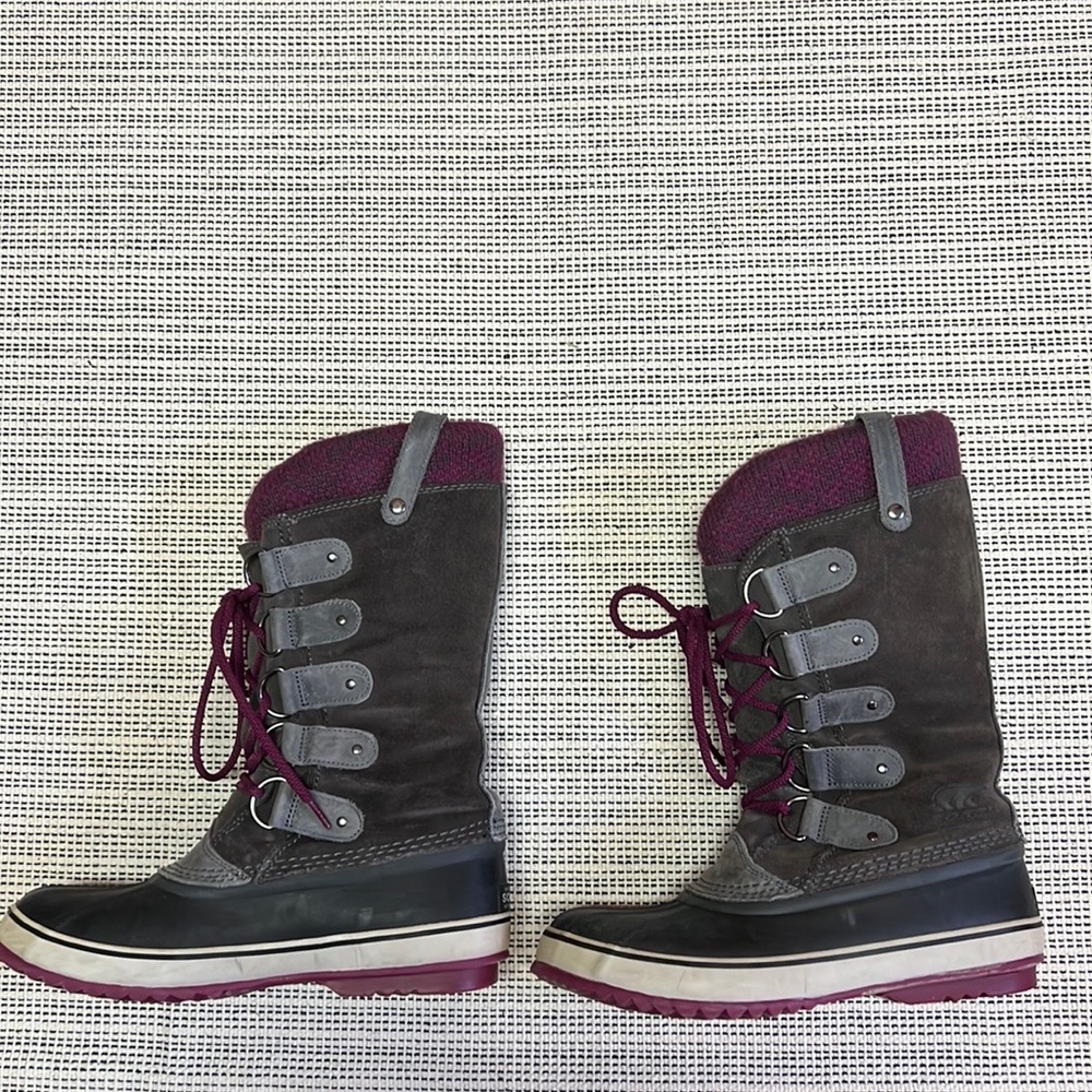 Sorel Joan of Arctic Knit Boots Womens